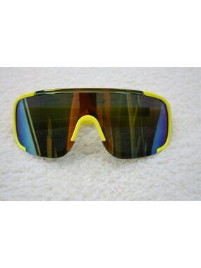 Twisted Tea Unisex UV400 Sunglasses Yellow Plastic Frame Fun Logo Design New